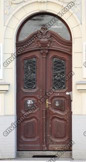 door double wooden ornate 0002
